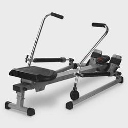 Rowing machine household silent hydraulic rowing fitness equipment folding multi-function sculls rowing exercise waist and back
