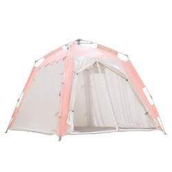 Hot selling hot selling hot selling thickened indoor tent for adults and children four doors double layer with gauze anti-mosquito fully automatic four seasons