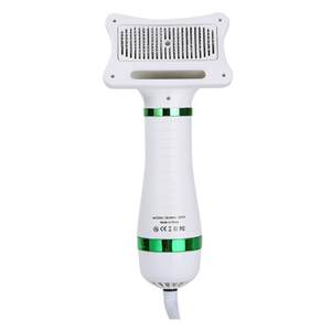 Pet hair dryer comb dog cat electric hot air comb beauty cleaning 2-in-1 hair dryer pet supplies wholesale