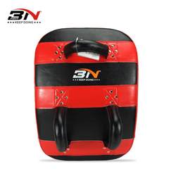 bn thickened pu leather foot target adult Taekwondo Sanda Muay Thai target training hand target kicking target curved boxing