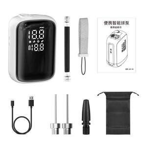 
Woxin electric pump football basketball volleyball smart air pump led light mini air pump automatic