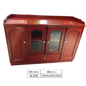 
Office cabinet low cabinet Chinese style locker wood veneer floor cabinet tea cabinet sideboard office furniture