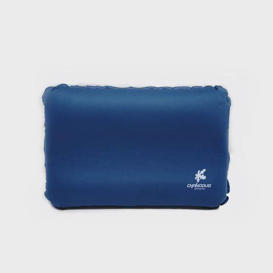 Camping travel portable and easy to store automatic inflatable pillows, outdoor 3D comfortable pillows, high elasticity cotton cheese pillows