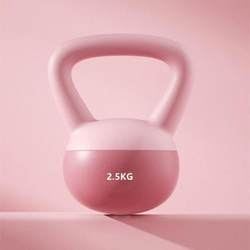 Cast iron kettlebell solid women's kettle core soft fitness home sports strength training equipment men's competitive kettle lifting dumbbell