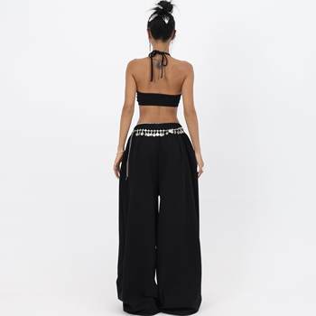 BLINGGIRLS homemade sports underwear with chest pad
