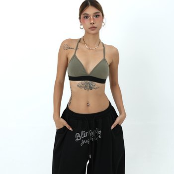 
BLINGGIRLS hot girl pure sexy vest suspender