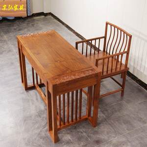 
New Chinese style hedgehog rosewood small desk rosewood student desk solid wood computer desk study furniture