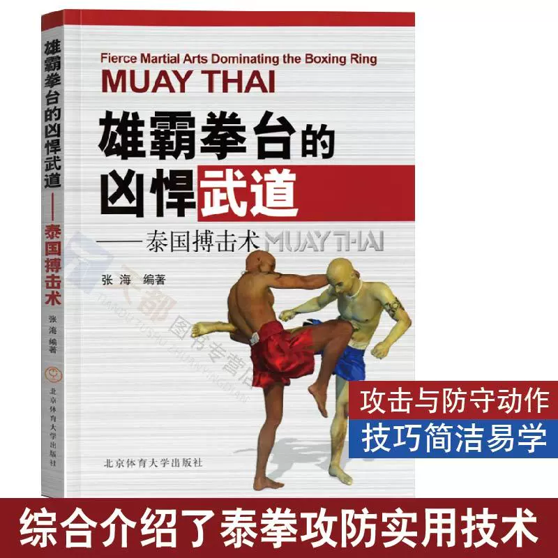 官方正版雄霸拳台的凶悍武道泰国搏击术格斗技巧教程武术秘籍