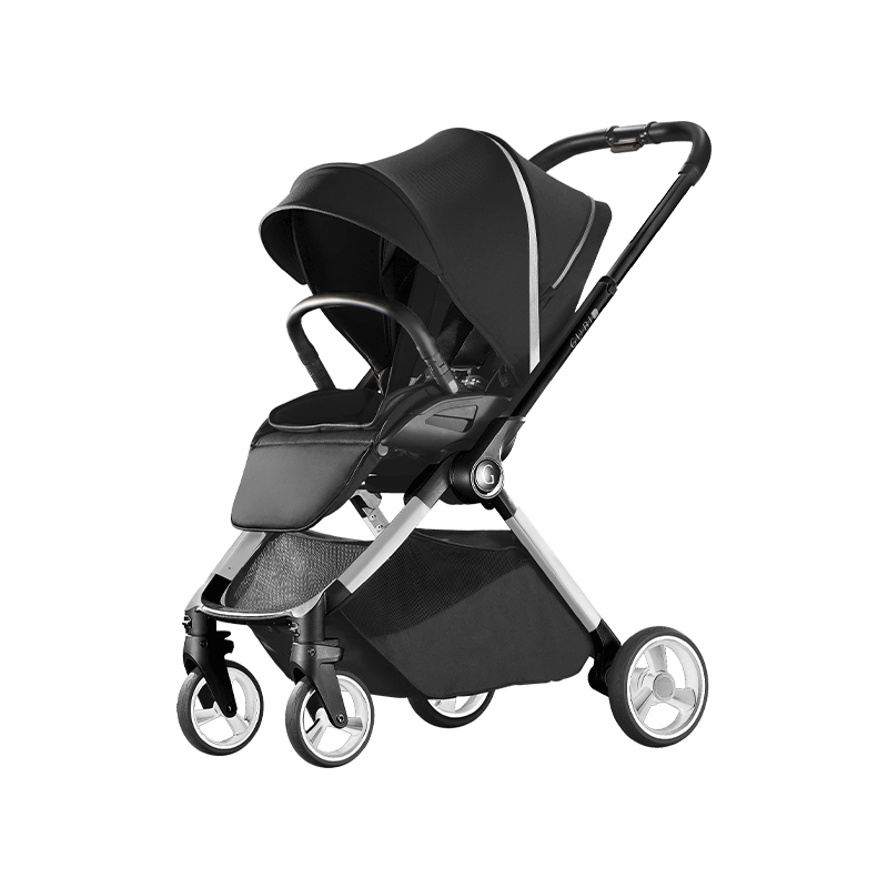 GUBI婴儿推车可坐可躺多功能折叠高景观减震双向