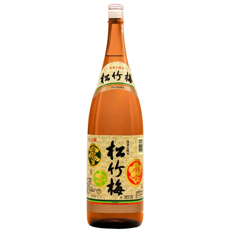 日本百年品牌清酒TaKaRa宝酒造松竹梅清酒1800ml本酿造精米68%