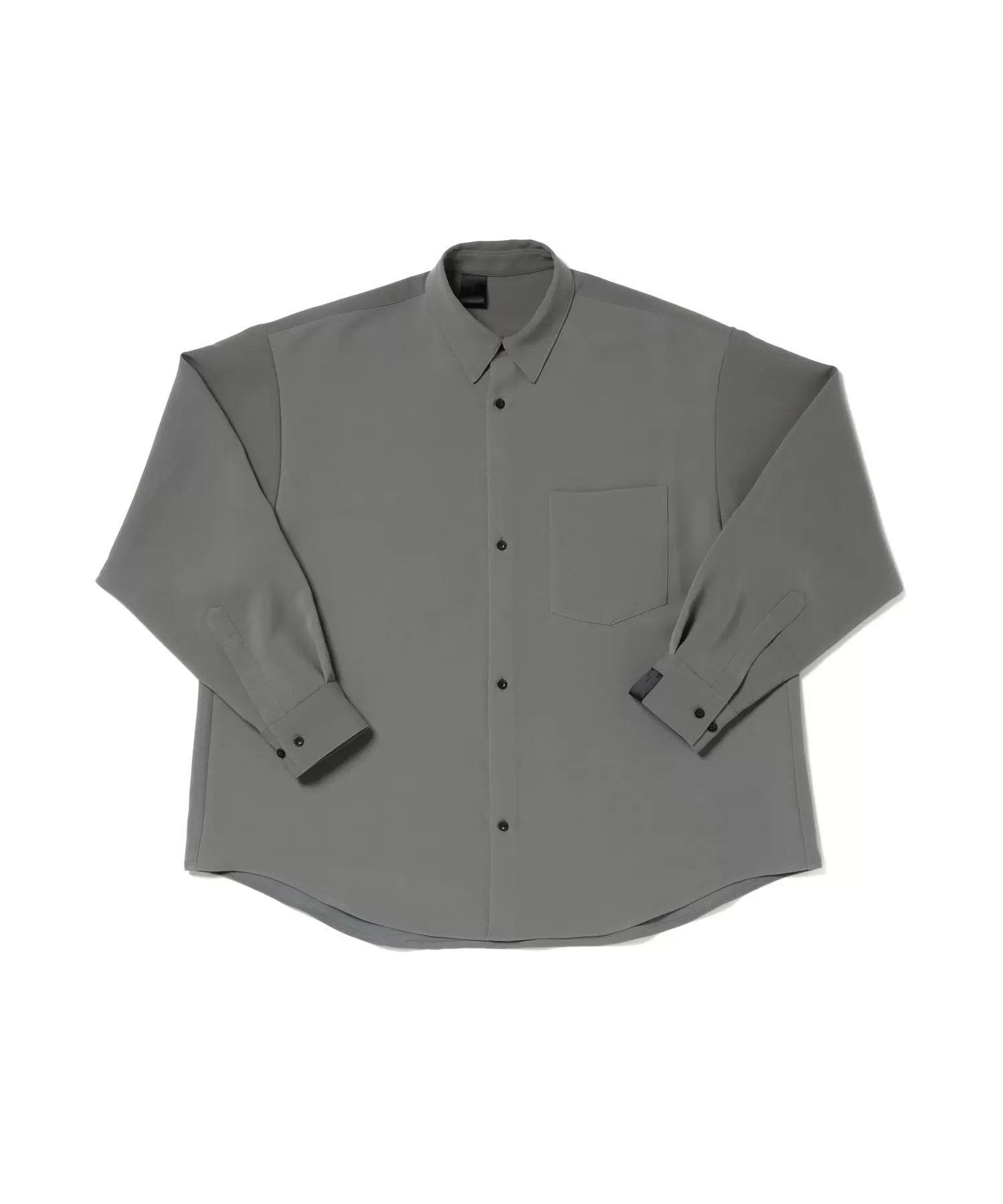 N.HOOLYWOOD POCKET SHIRT 23AW 日產寬鬆口袋A字型落肩長袖襯衫-Taobao
