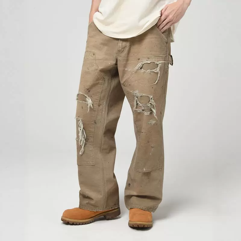 パンツ BOW WOW DOUBLE KNEE DUCK PAINTER PANTS BOW WOW（バウワウ）の「DOUBLE KNEE DUCK PAINTER PANTS AGEING