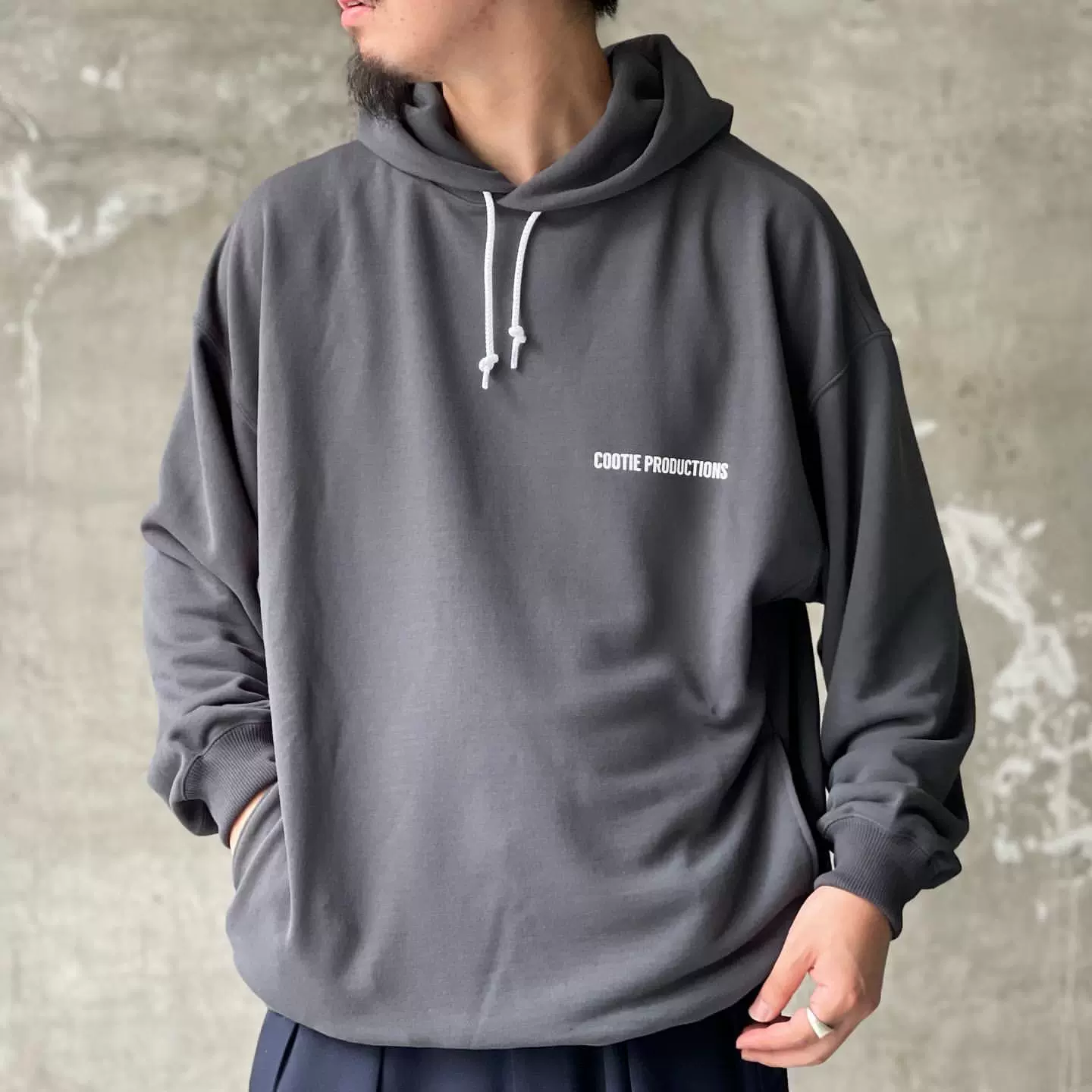 WEB限定 COOTIE / Dry Tech Sweat Hoodie (Gray) | atmasoftwares.com.br