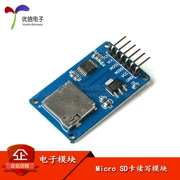 [Uxin Electronics] Mô-đun thẻ Micro SD, đầu đọc và ghi thẻ TF, giao diện SPI với chip chuyển đổi cấp độ