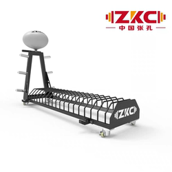 Zhang Kong Barbell Plate Storage Rack T-Shaped Large and Small Hole Barbell Bar Placement Storage Rack for Gym and Home Use, Movable