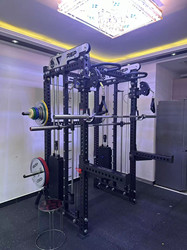 Repforce Commercial Squat Frame Bench Press Frame Smith Machine Stainless Steel Pull-Up Rack Comprehensive Training Rack