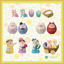 Japanese-Style Cat Zakka Wedding Happiness Daruma Cat Baby Cat Lover Gift ins Crafts Ornament Wedding Blessing