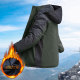 Work cotton coat men's winter jacket work cotton coat men's jacket cotton jacket hooded plus velvet thickened large size surge suit
