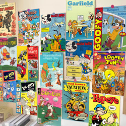 60 Pieces of American Retro Cartoon Posters Wall Stickers for DIY Decoration on the Interior Walls of Rooms, High-Definition Anime Wallpaper Paintings