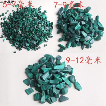 Natural purification and degaussing crystal raw mineral malachite