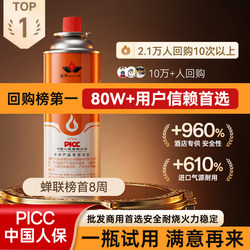 Portable Gas Canister for Cassette Stoves, Universal Liquefied Gas Cylinder, Safe Outdoor Cooking Gas Canister