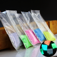 Bright Luminous Sand Wishing Bottle DIY Starry Sky Material Fluorescent Powder Rainbow Birthday Gift