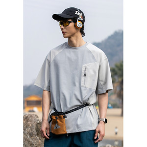 
Wukong is in stock for summer outdoor quick-drying sports short-sleeved T-shirts for men and women, loose and versatile hiking tops