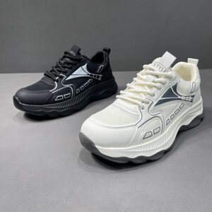 
Style men's shoes summer thick-soled heightening casual shoes comfortable and breathable mesh splicing outdoor fashionable and popular sports shoes