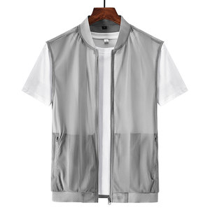 2021 new summer fast dry and breathable thin vest men's horses clip skin, clothing net vest outdoor outdoor shoulder tide