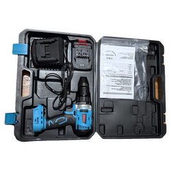 Electric Hand Drill, Brushless Lithium Battery, Handheld Multi-Function High-Power Power Tool, Household Small Screwdriver Set