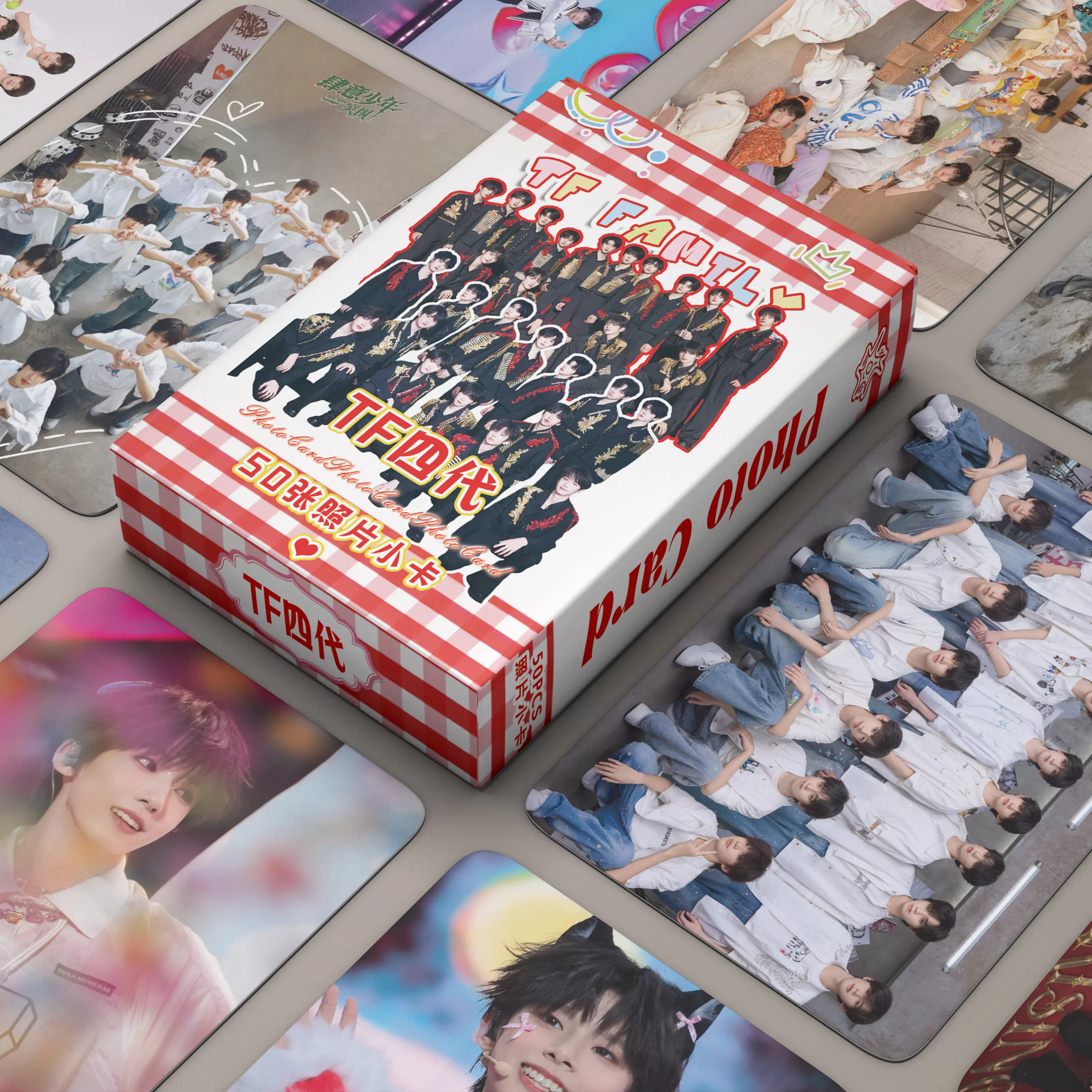 时代少年团小卡拍立得盲盒100张盒装小卡片宋亚轩明星周边LOMO卡