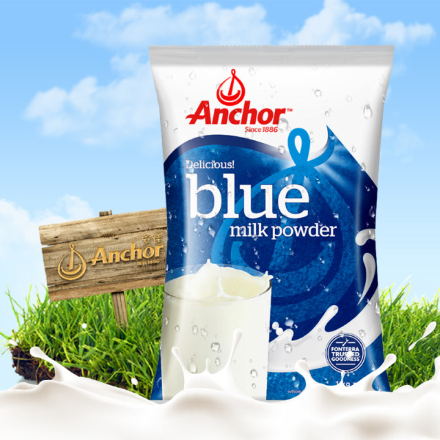 New Zealand milk source anchor Anjia full fat skimmed instant adult milk powder 1kg teenagers and middle-aged people baking