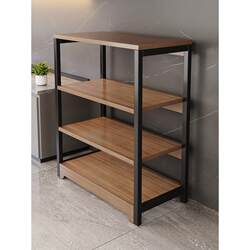 Kitchen Multi-Functional Storage Rack, Floor-Standing Multi-Layer Microwave Oven and Cookware Storage Rack, Household Simple Shelf, Miscellaneous Items Rack