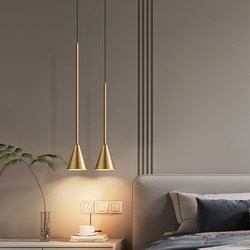 Bedside Pendant Light Tv Background Wall Chandelier Bedroom Modern Minimalist 2025 New Trendy High-End Pendant Light