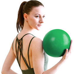 Postpartum Small Green Ball Pilates Ball Rehabilitation Training Fascia Ball Explosion-Proof Thickened 20cm Massage Ball Yoga