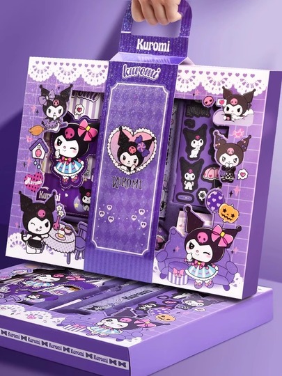 クロミハンドブックギフトボックス - 女の子向けスクール文具セット