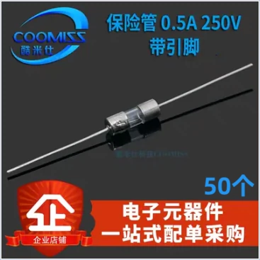 Cầu chì chốt 3,6 * 10MM Cầu chì thổi nhanh 250V 0,5A 1A 2A 3A 5A 10A