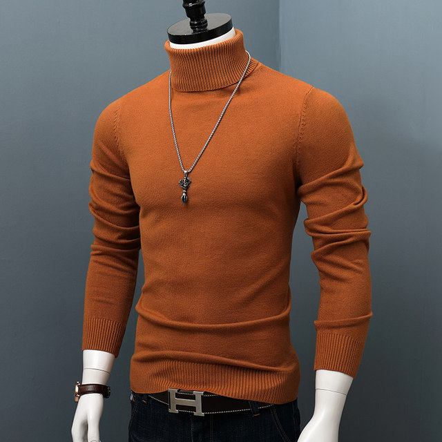Men's Thickened Sweater Bottoming Sweater Loose