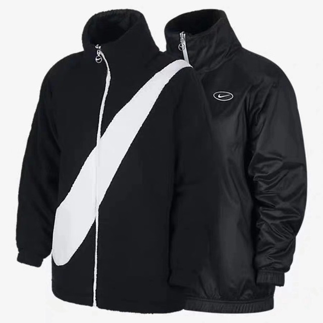 Nike Nike jacket women's sports Casual double-sided large LOGO