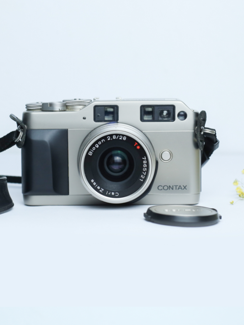 康泰时蔡司镜头自动便携钛合金相机