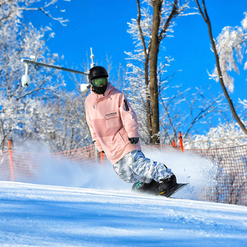 雪季早鸟升级行李上海飞长白山4-5日自由行机票万达酒店春秋旅游