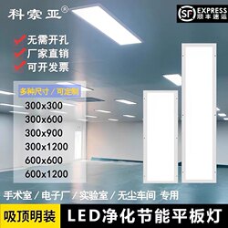 Purification Lamp 300X1200 Led Clean Room Lamp 30X90 Hospital Operating Room Dust-Free Workshop Ultra-Thin Ceiling Flat Panel Lamp