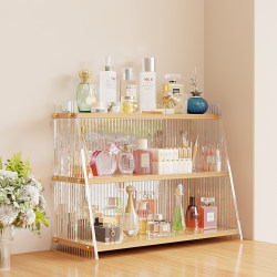 Cosmetic Storage Box Desktop Organizer Student Lipstick Rack Dressing Table Skincare Multi-Layer Storage Rack