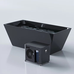 Couple-Themed Hotel Bathtub, Pure Acrylic Bathtub for Guesthouses, Outdoor Bathtub That Can Be Connected to a Refrigeration Machine for Freezing Water