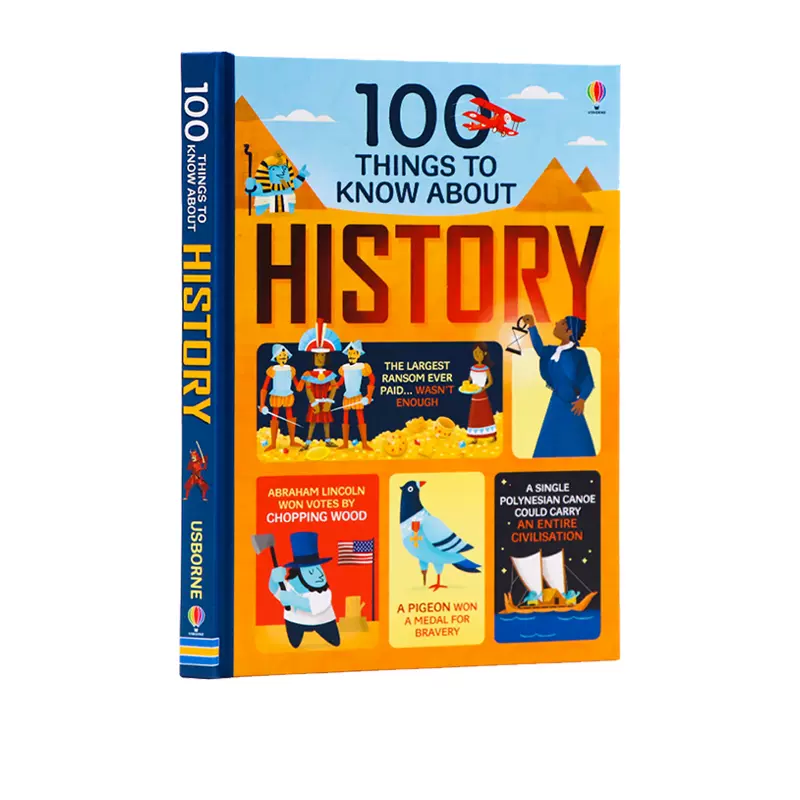 关于历史的100件事Usborne大发现系列100 things to know about History