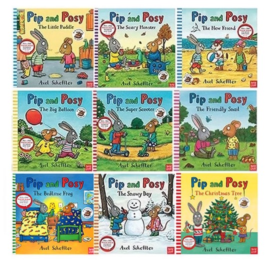 Pip and Posy 絵本セット 8冊 Axel Scheffler Pip and Posy Series 8 Books Collection Set by Axel Scheffler