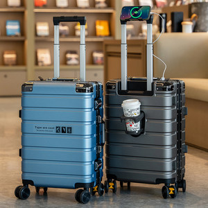 
Germany imported suitcase trolley case for women 2025 new 20-inch boarding case for men 24-inch brake universal wheel case
