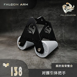 Falcon Arm Wind-Powered Wrist Strength Machine, Mecha-Style Grip Pull-Up Handle, Back Pull, Wrist and Finger Strengthening