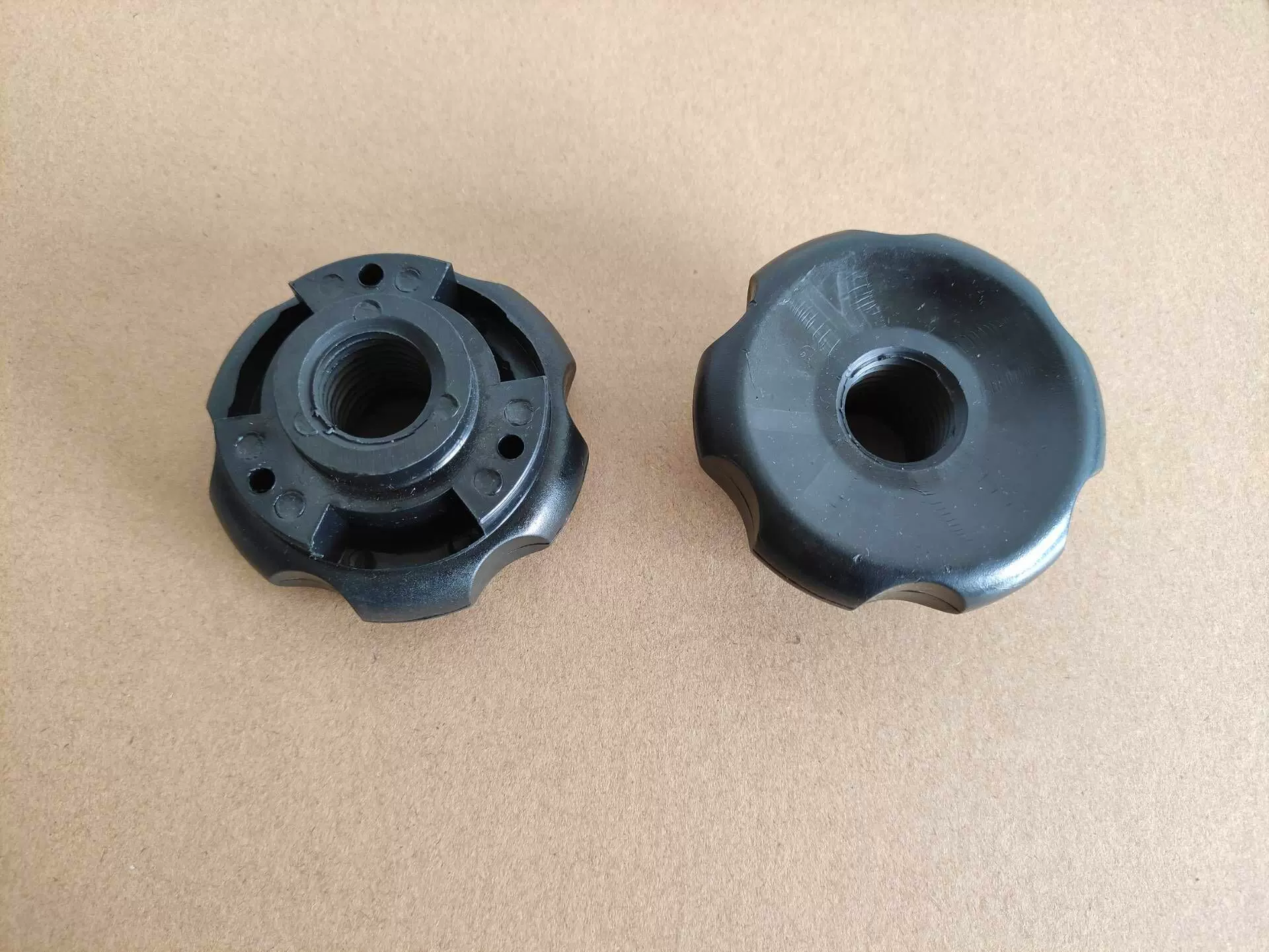 兄弟牌kzb打包机捆扎机配件 带盘定活手轮 带盘胶螺母 带盘胶螺帽