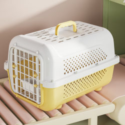 Pet Travel Crate, Portable Cat Carrier, Cat Bag, Dog Transport Crate, Portable Car-Mounted Dog Cage, Space Crate